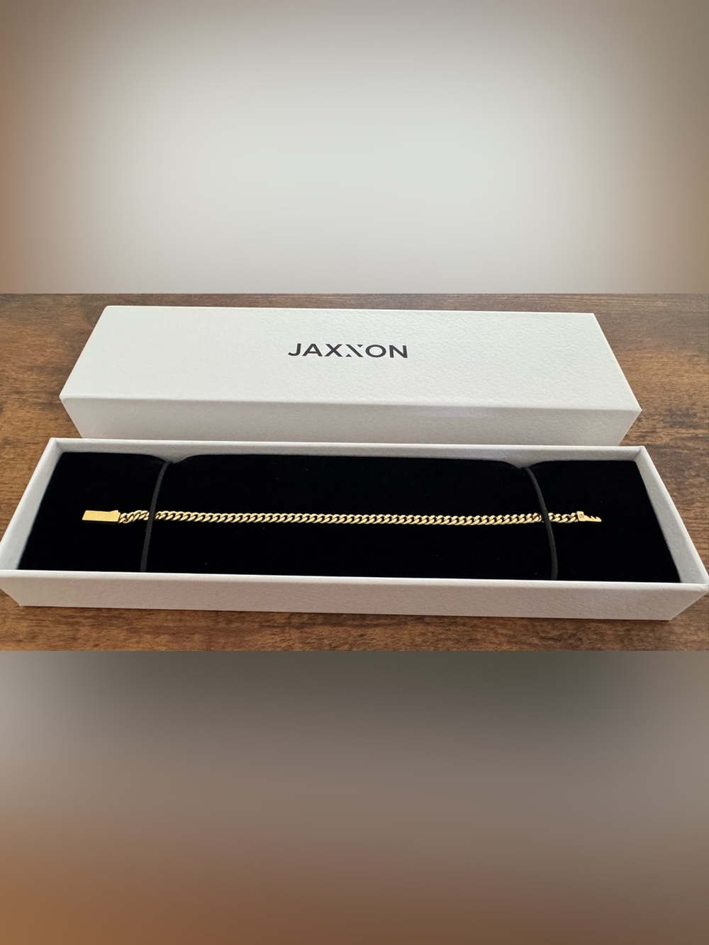 JAXXON Women’s 3mm Cuban Link Bracelet